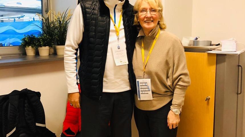 Curling'te Başkan Kenan Şebin, D&uuml;nya Curling Federasyonu Başkanı ile bir araya geldi&nbsp;