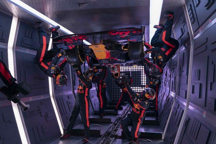 Yerçekimsiz ortamda pit stop rekoru G1