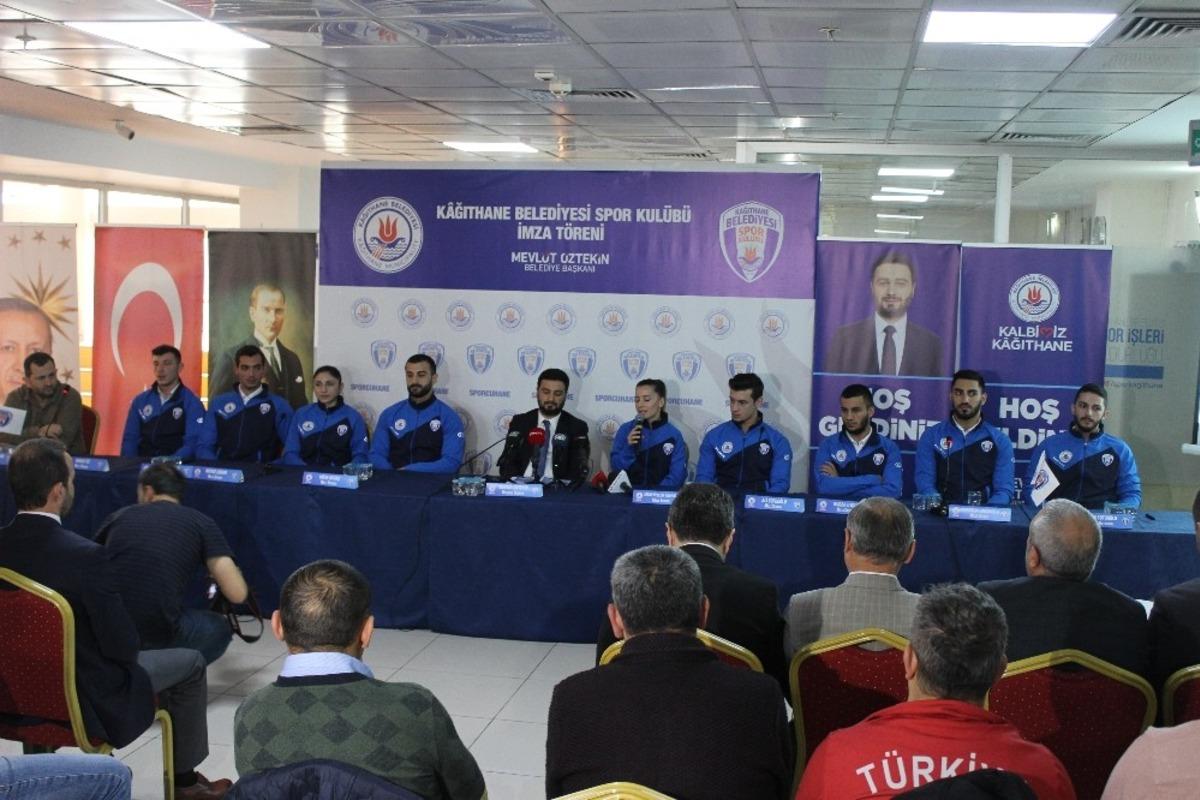 Milli karate sporcuları Kağıthane i&ccedil;in m&uuml;cadele edecek