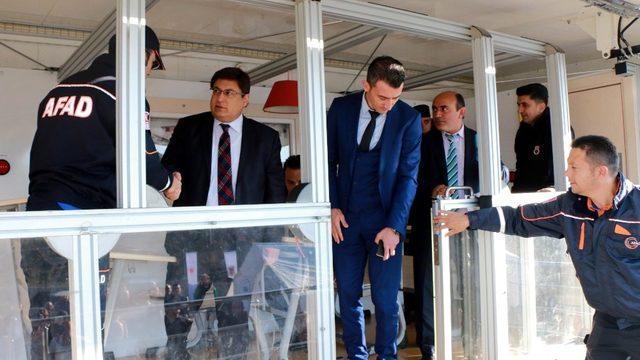 Mahkumlara afet eğitimi