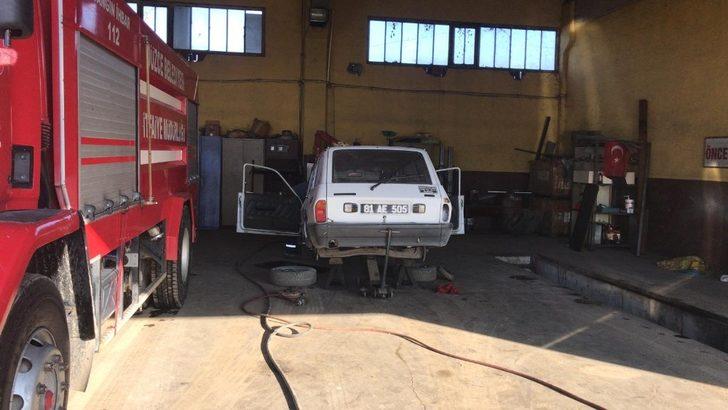 Düzce Belediyesi araçların bakımını kendi yapıyor G2