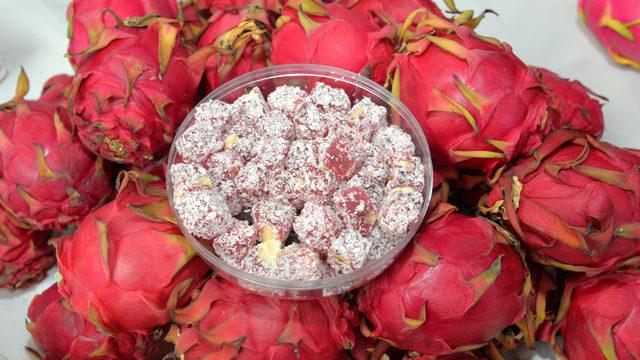 Ejder meyveli lokum ve tarhana yaptı