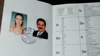 İşte evlilik cüzdanı