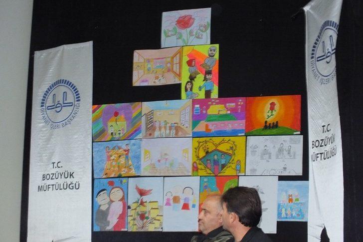 En güzel aile tablosunu çizdiler G1