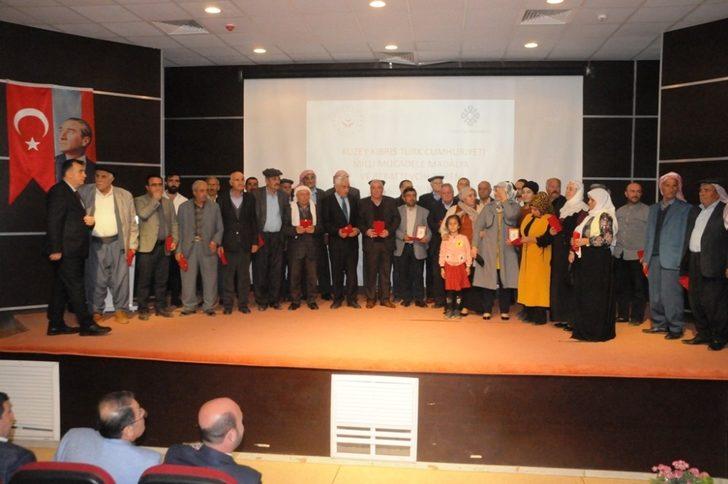 Cizreli 32 Kıbrıs gazisine madalya verildi G5