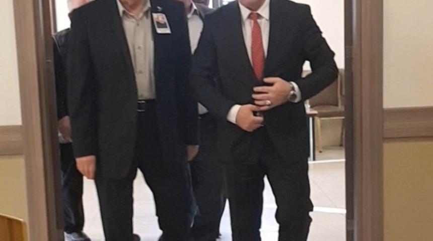 Belediye Başkanı Doğan İnşaat Mühendisi Küçükcan’ın taziyesine katıldı