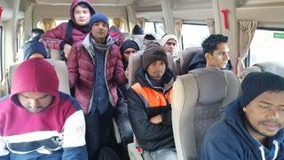 Tekirdağ'da 35 düzensiz göçmen yakalandı