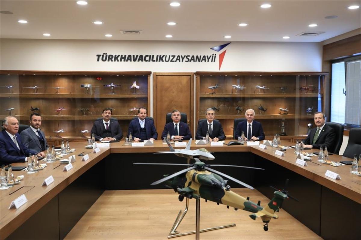 TBMM Milli Savunma Komisyon &uuml;yeleri TUSAŞ&rsquo;ı ziyaret etti
