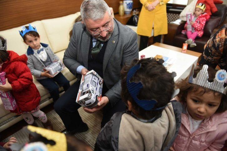 Miniklerden Başkan Aşgın’a ziyaret G5