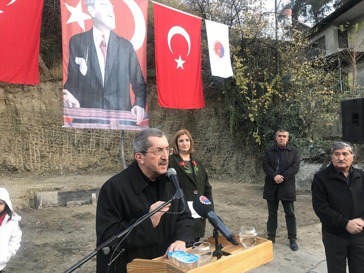 Karabük'ün beşinci kule asansörünün temeli atıldı G1