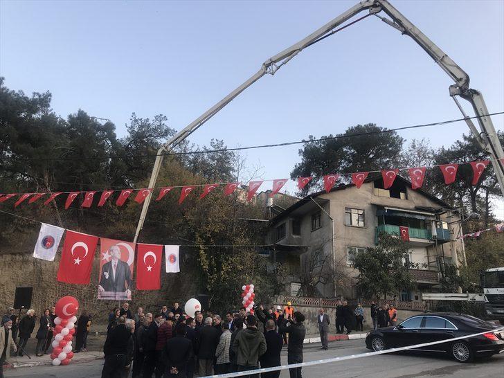 Karabük'ün beşinci kule asansörünün temeli atıldı G4