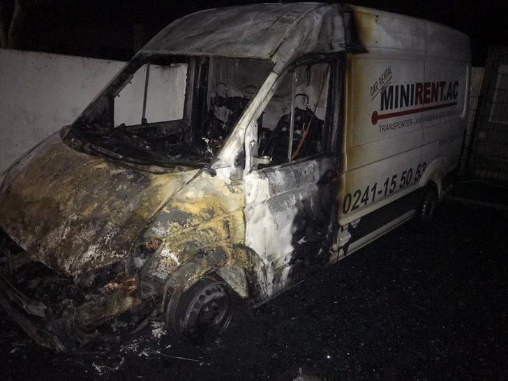 Almanya'da Türk iş adamına ait araçlar kundaklandı G2