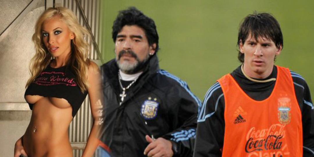 Messi ile Maradona arasında