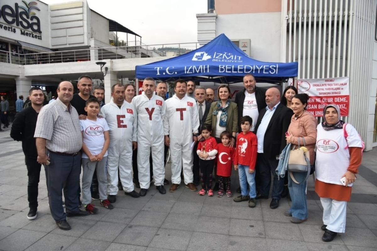 Başkan H&uuml;rriyet&rsquo;ten EYT&rsquo;lilere destek
