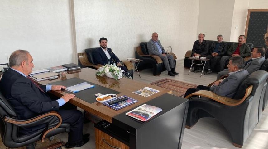 Başkan Sağlam&rsquo;dan VANESOB Başkanvekili &Ccedil;elik&rsquo;e ziyaret