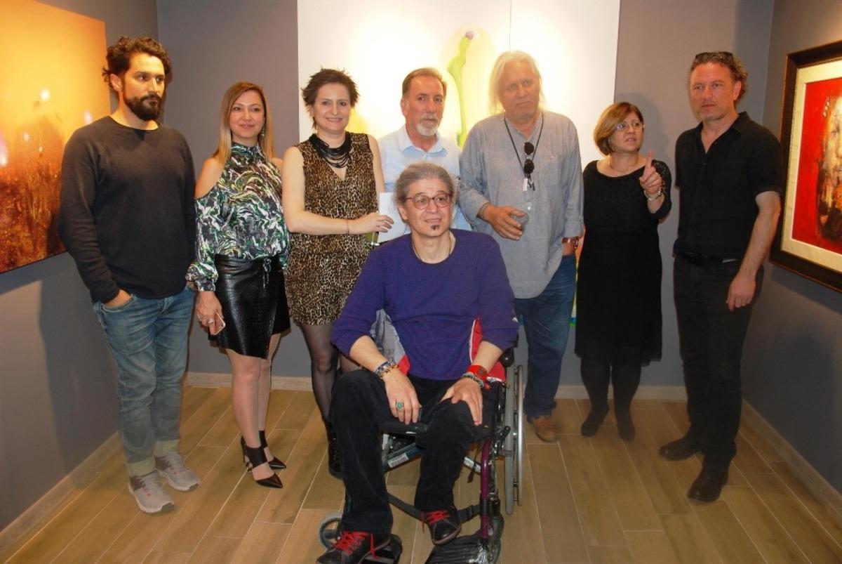 10 sanat&ccedil;ıdan "Enki" resim sergisi