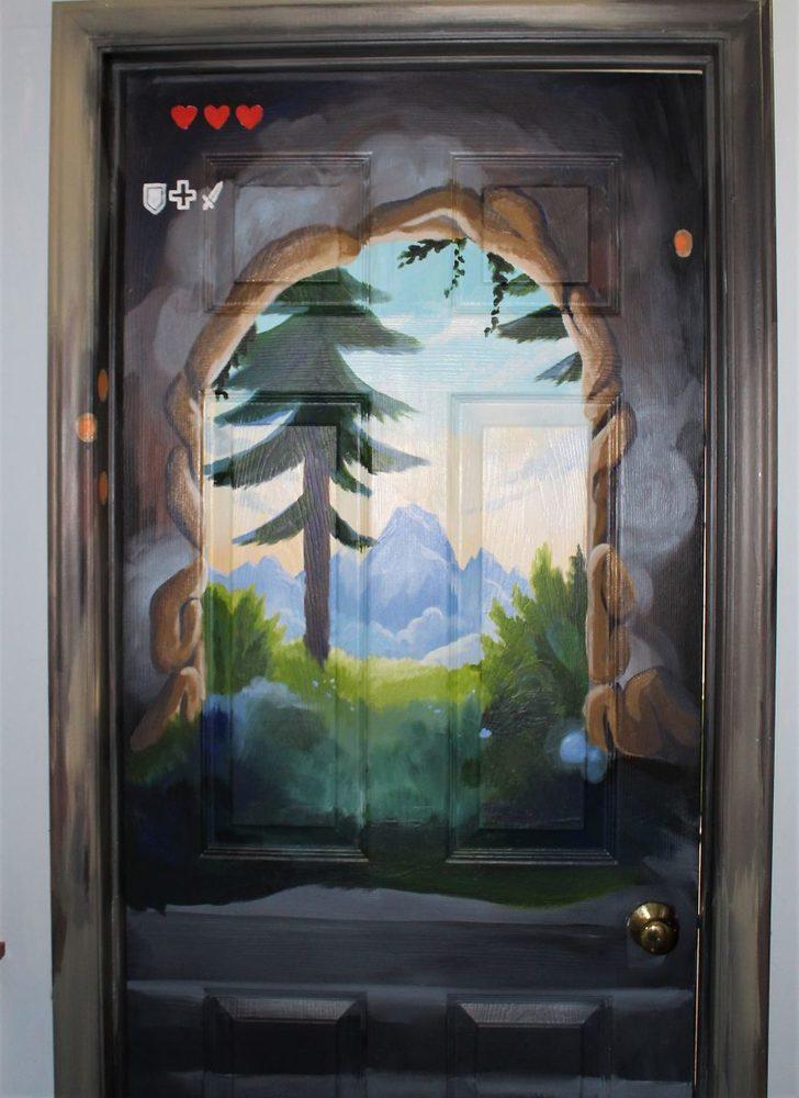 Kardeşlerinin odasını fantastik bir dünyaya çevirdi! G3