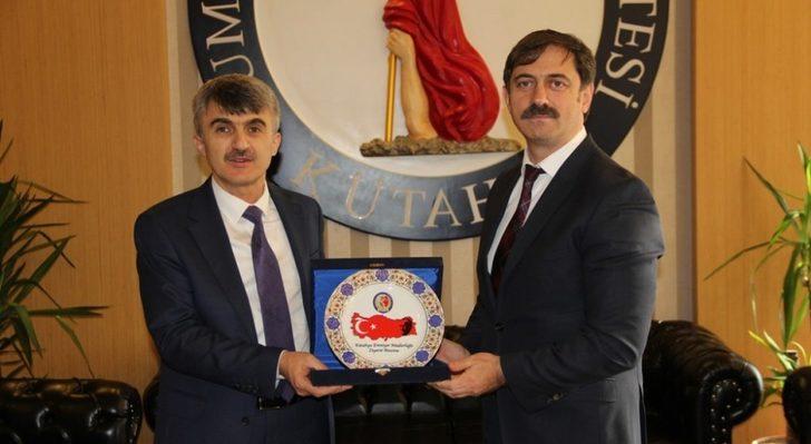 İl Emniyet Müdürü Koç ve Jandarma Komutanı Çekiç’ten Rektör Uysal’a ziyaret G3