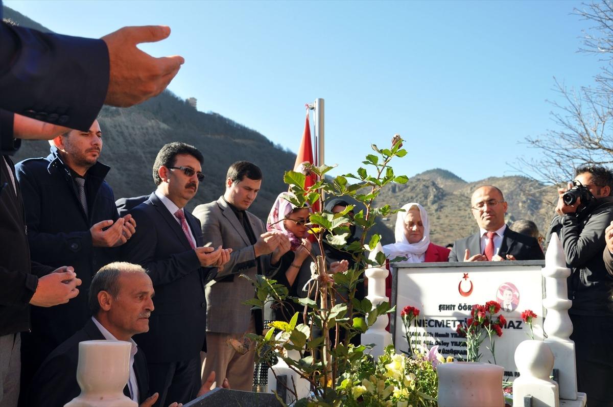 Şehit &ouml;ğretmen Necmettin Yılmaz anıldı