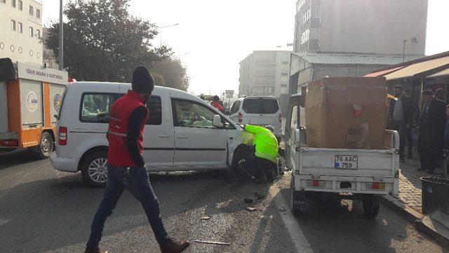 Iğdır’da Zincirleme Trafik Kazası