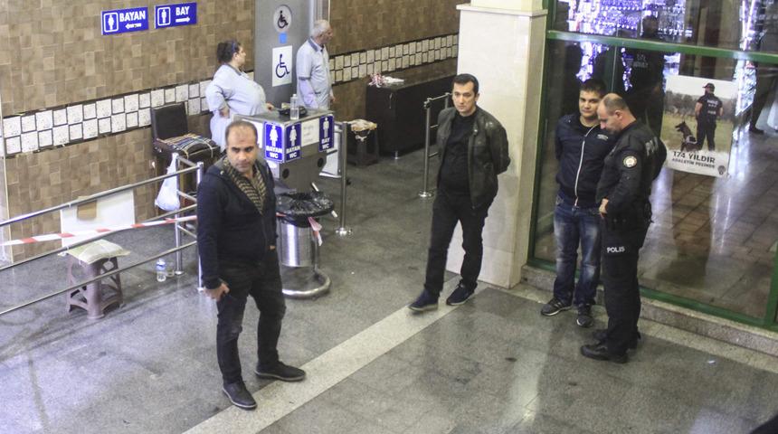 Antalya'da otogar tuvaletinde intihar girişimi