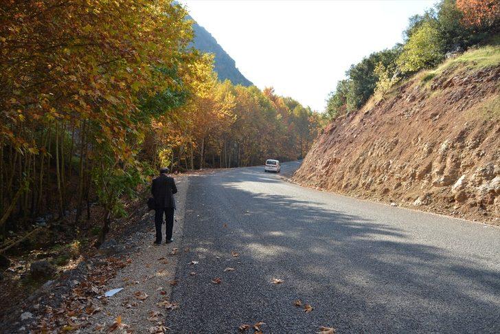 Amanos Dağları’ndaki İdilli Vadisi'nde sonbahar güzellikleri G1
