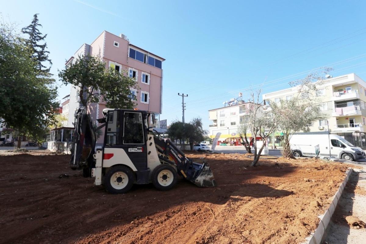 Kepez Belediyesi&rsquo;nden Teomanpaşa&rsquo;ya bir yeşil alan daha