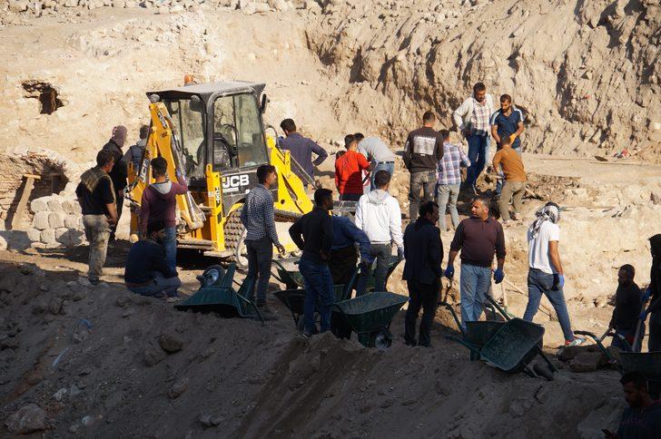 Hasankeyf'te Roma dönemine ait han, hamam ve konaklar bulundu G1