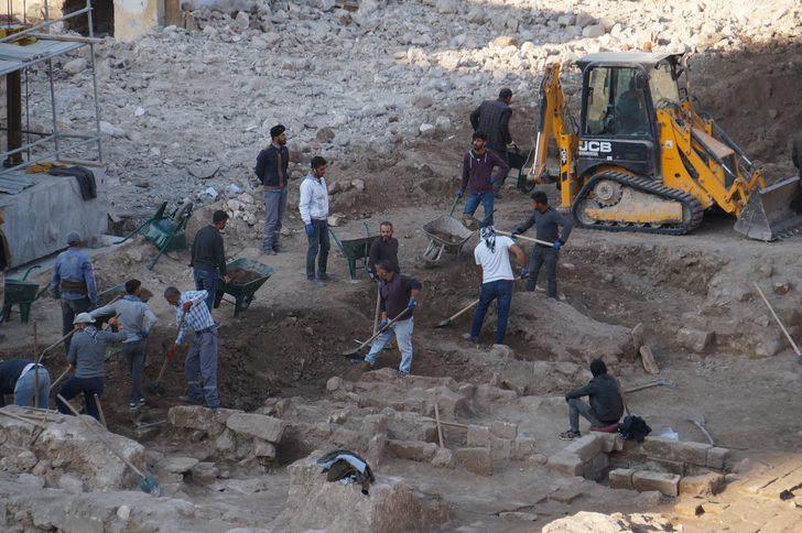 Hasankeyf'te Roma dönemine ait han, hamam ve konaklar bulundu G2
