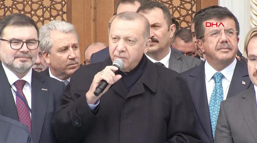 Cumhurbaşkanı Erdoğan'dan İzmir'de &ouml;nemli a&ccedil;ıklamalar