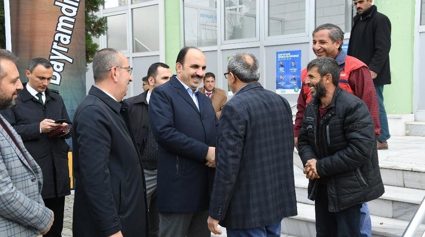 Başkan Altay vatandaşlarla bir araya geldi