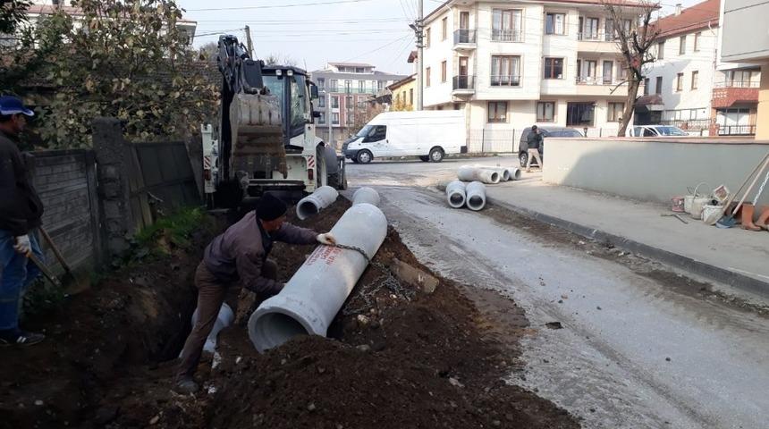 Alt yapı &ccedil;alışmaları Kiremitocağında s&uuml;r&uuml;yor