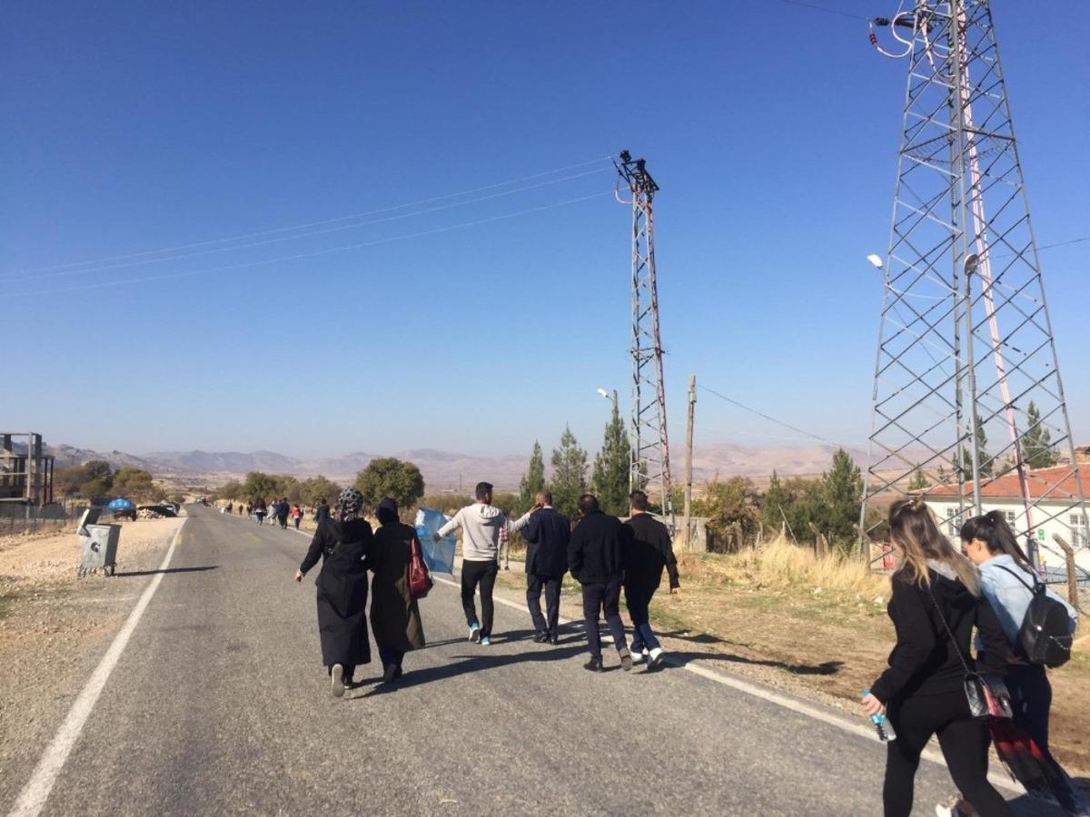 Gerc&uuml;ş&rsquo;te sağlıklı yaşam y&uuml;r&uuml;y&uuml;ş&uuml; ve u&ccedil;urtma şenliği