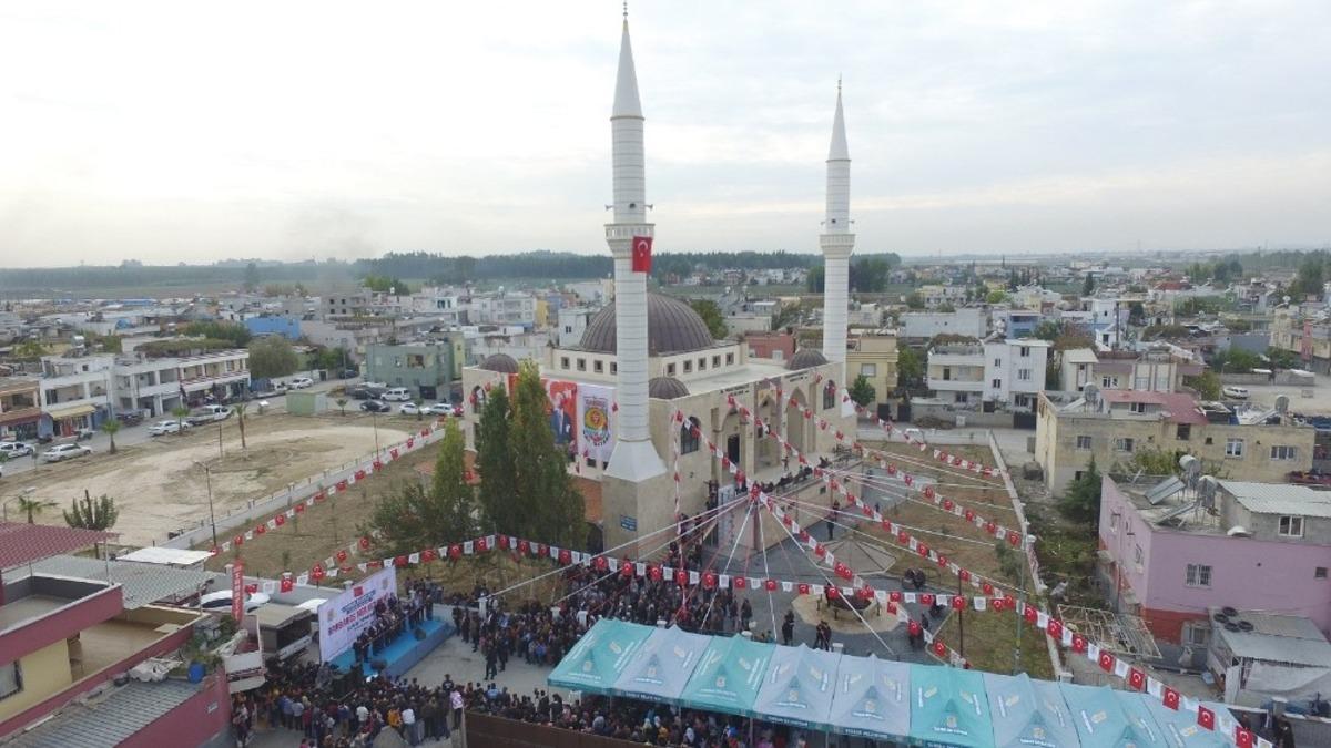 Tarsus&rsquo;ta Barbaros Merkez Cami t&ouml;renle a&ccedil;ıldı