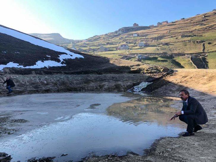 Dipsiz Göl'e su verilmeye başlandı G1