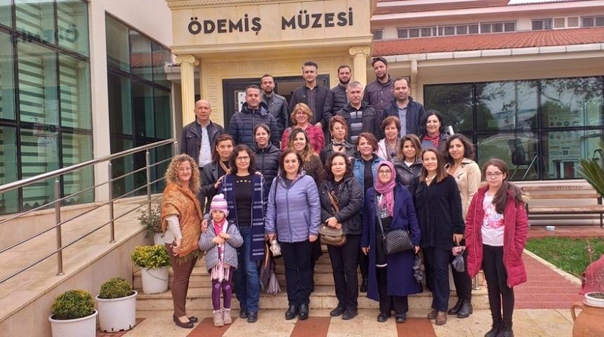 Ödemişli öğretmenler müzeye akın etti