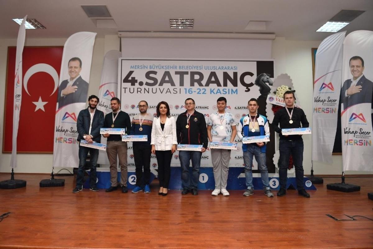 4. Uluslararası Mersin Satran&ccedil; Turnuvası sona erdi