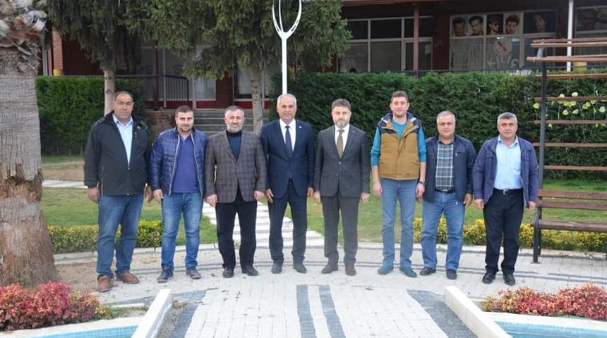 Genel M&uuml;d&uuml;r Poyraz, Başkan Yaman ile bir araya geldi