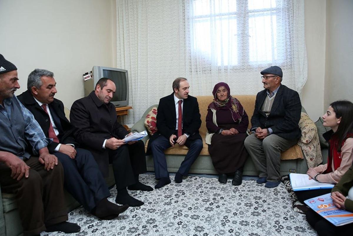 Vali Epcim, Balca ve Kaba&ccedil;ayır k&ouml;ylerini ziyaret etti