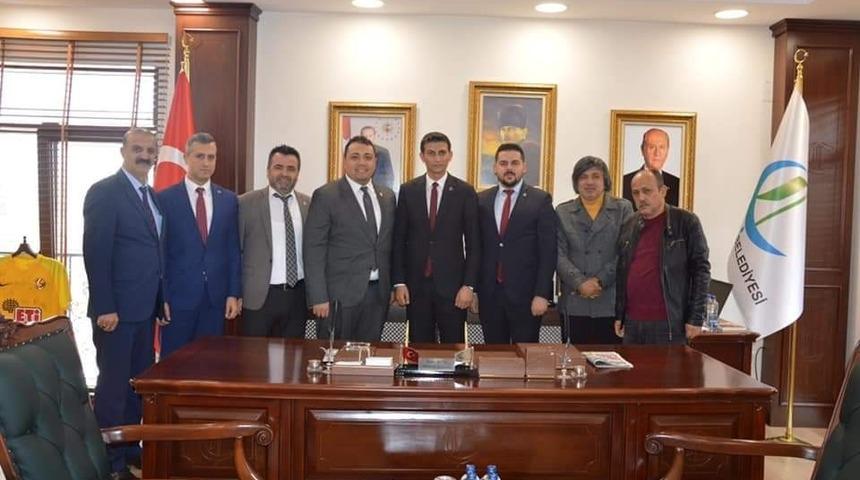 Sağlık Sen&rsquo;den &Ccedil;ifteler Belediyesi&rsquo;ne ziyaret