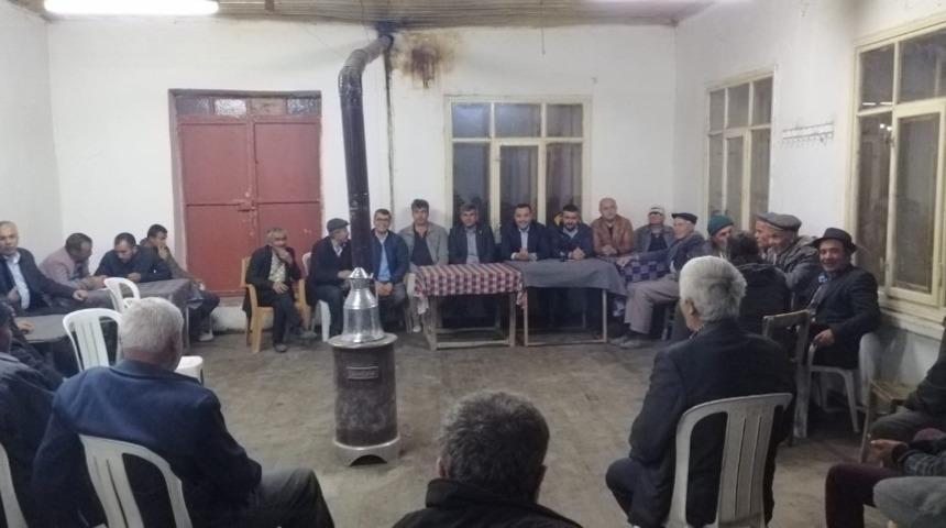 Karaman&rsquo;da MHP&rsquo;nin k&ouml;y ziyaretleri devam ediyor