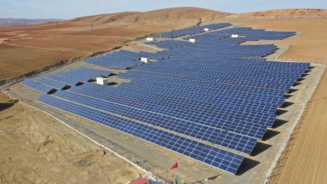 50 dönümlük enerji tarlası, Sivas’ta kuruldu