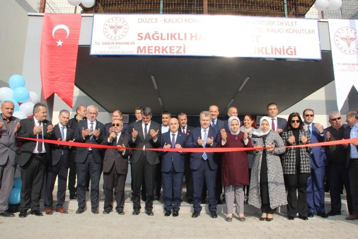 D&uuml;zce&rsquo;deki sağlık yatırımları hizmete girdi