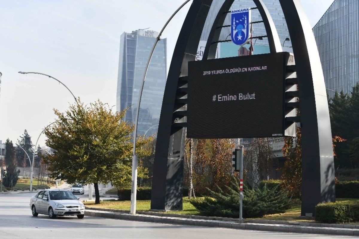 Kadına şiddete karşı başkent tek y&uuml;rek