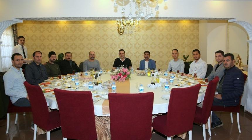 Emniyet M&uuml;d&uuml;r&uuml; Aydın, gazetecilerle bir araya geldi