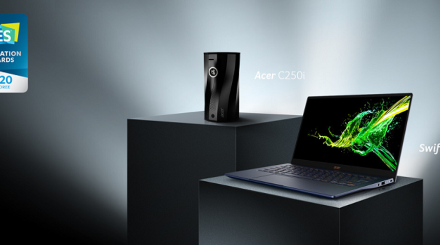 CES 2020 inovasyon ödüllerinden Acer'a üç ödül!