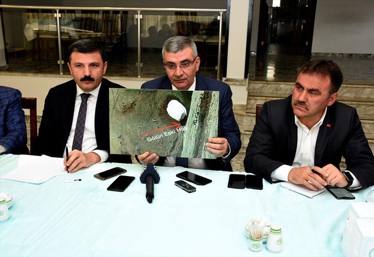 Gümüşhane'deki "Dipsiz Göl"de define aranması G1