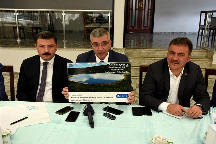 Gümüşhane'deki "Dipsiz Göl"de define aranması G3