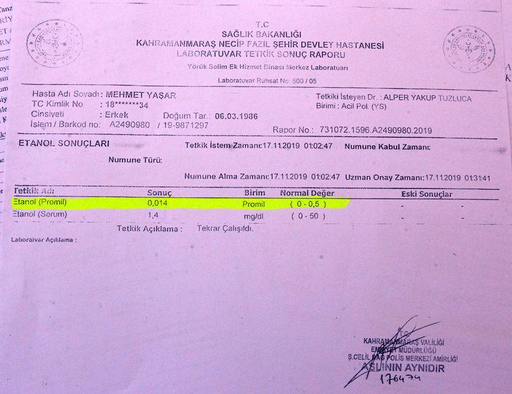 Ağız gargarası kullandı, ehliyetine 6 ay el konuldu G4