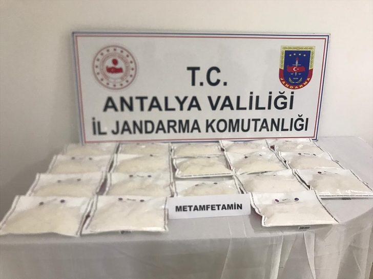 Antalya'da 11 kilogram 450 gram sentetik uyuşturucu ele geçirildi G1